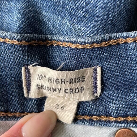 Madewell 10” High-Rise Skinny Crop Jeans - Picture 5 of 6